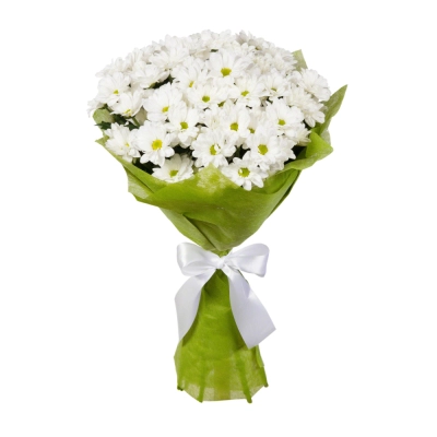 Пышный букет из хризантем – элегантность в каждом лепестке Петрозаводск Республика Карелия